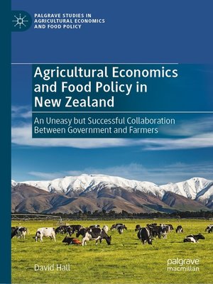 cover image of Agricultural Economics and Food Policy in New Zealand
